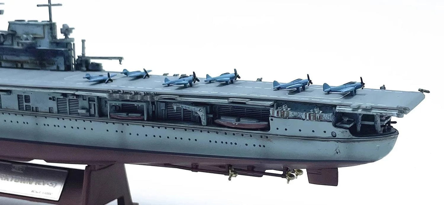 ALDO Creative Arts >Collectibles> Scale Model US Navy CV-5 Yorktown Military Aircraft Carrier Alloy  Model Assembled