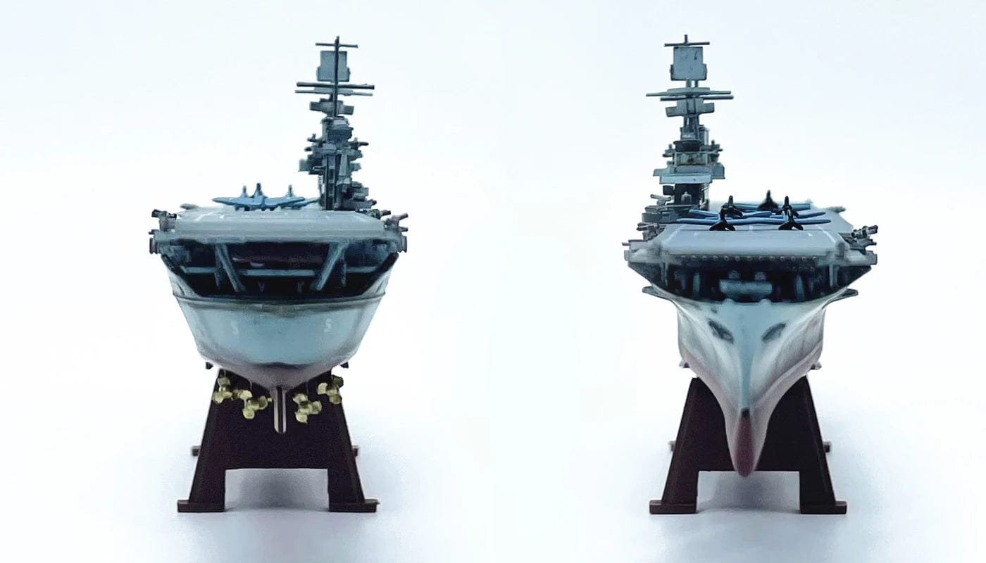 ALDO Creative Arts >Collectibles> Scale Model US Navy CV-5 Yorktown Military Aircraft Carrier Alloy  Model Assembled