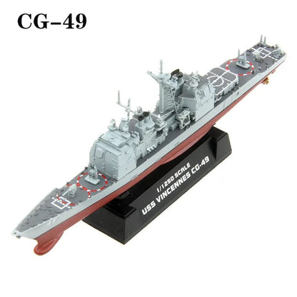 ALDO Creative Arts Collectibles Scale Model US Navy USS Vincent CG-49 Cruiser Desk Display Ship Model