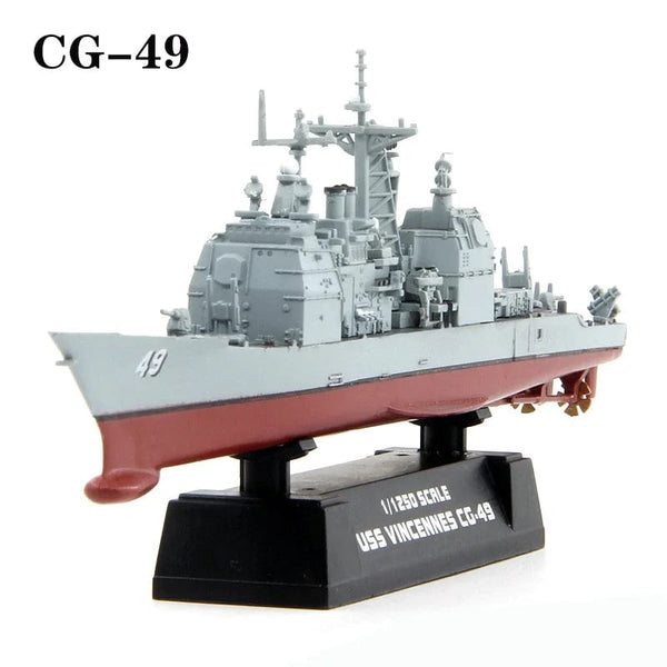 ALDO Creative Arts Collectibles Scale Model US Navy USS Vincent CG-49 Cruiser Desk Display Ship Model