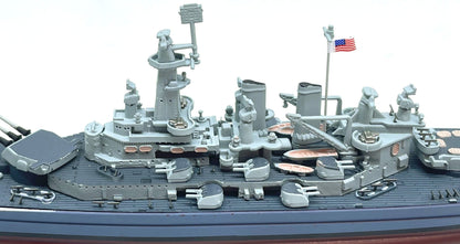 ALDO Creative Arts >Collectibles> Scale Model US Navy USS Washington BB-56 Battleship Desk Display WWII Ship Diecast Model