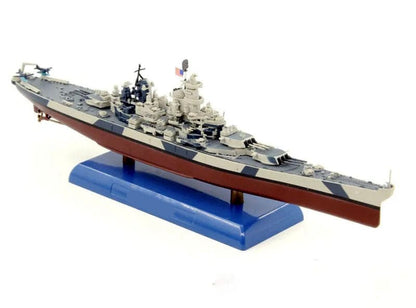 ALDO Creative Arts Collectibles Scale Model USN Battleship USS USS Iowa BB-61  Desk Display WWII Large Military  Alloy  Model Ship With Display Assembly