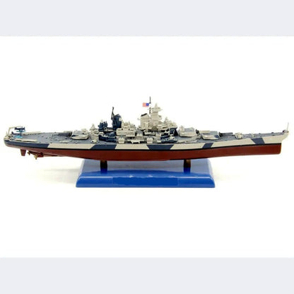 ALDO Creative Arts Collectibles Scale Model USN Battleship USS USS Iowa BB-61  Desk Display WWII Large Military  Alloy  Model Ship With Display Assembly