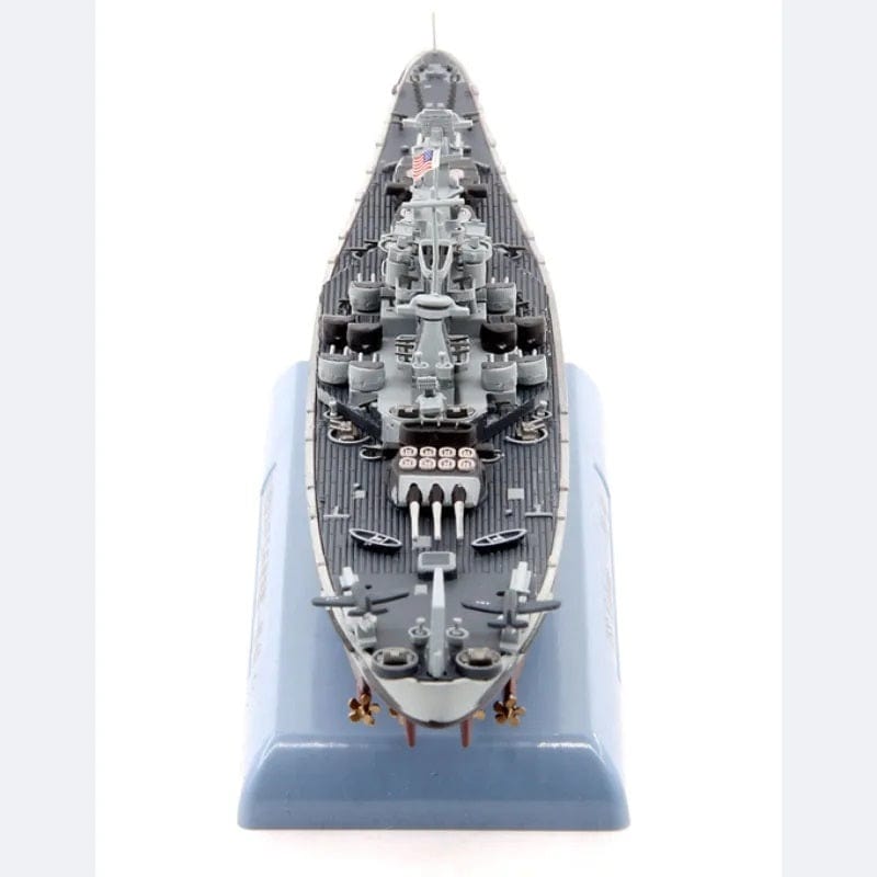 ALDO Creative Arts Collectibles Scale Model USN  Navy USS Alabama Battleship BB60  Warship Alloy Model Assembled