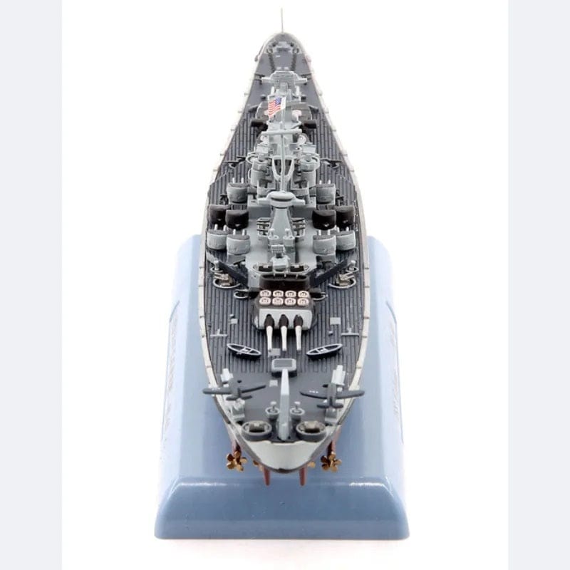 ALDO Creative Arts Collectibles Scale Model USN  Navy USS Alabama Battleship BB60  Warship Alloy Model Assembled