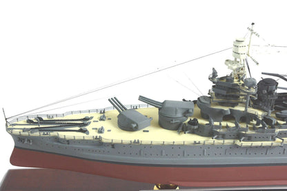 ALDO Creative Arts Collectibles Scale Model USSN Arizona BB39 Pennsylvania-class Battleship WWII Pearl Harbor Wood Model Assembled