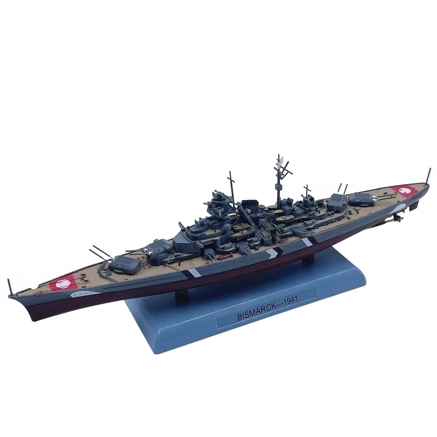 ALDO Creative Arts Collectibles> Scale Model World War II German Flagship Bismarck Military Battleship Alloy  Model Assembled
