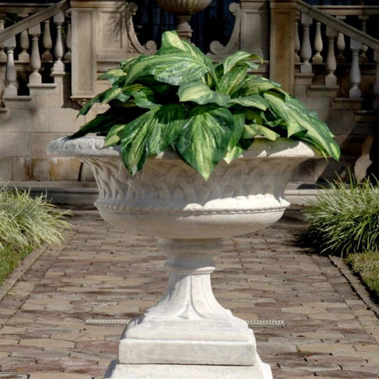 ALDO Creative Arts >Pottery 30"Wx30"Dx23.5"H. / new / resin Italian Style Architectural Garden Urn Planters
