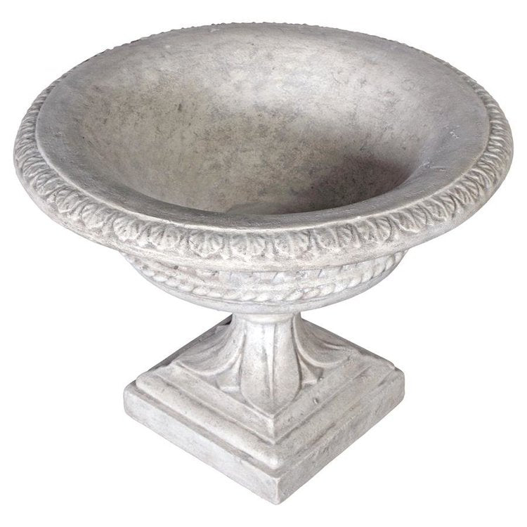 ALDO Creative Arts >Pottery 30"Wx30"Dx23.5"H. / new / resin Italian Style Architectural Garden Urn Planters