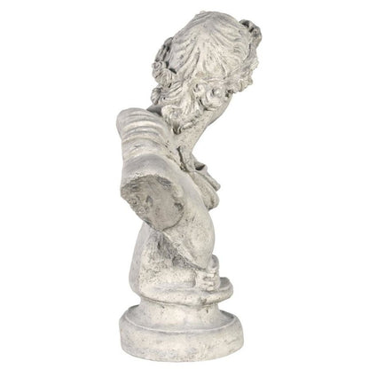 ALDO Décor>Artwork>Sculptures & Statues 22.5"Wx14"Dx32.5"H / NEW / resin Apollo Belvedere Classical Garden Sculptural Bust
