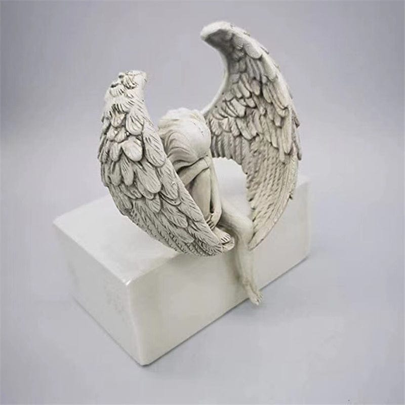 ALDO Decor > Artwork > Sculptures & Statues 6" H Inches / New / resin Redemption Angel Statue