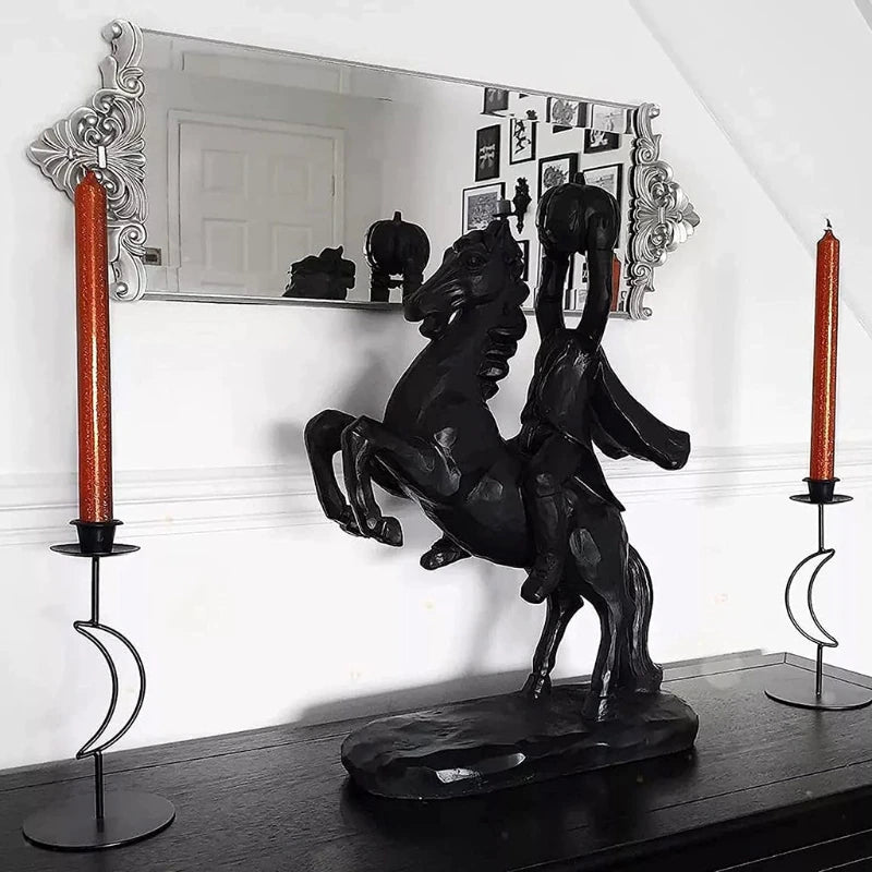 ALDO Décor>Artwork>Sculptures & Statues 8.25×4.74×3.56inch / NEW / resin Headless Horseman Halloween  Statue