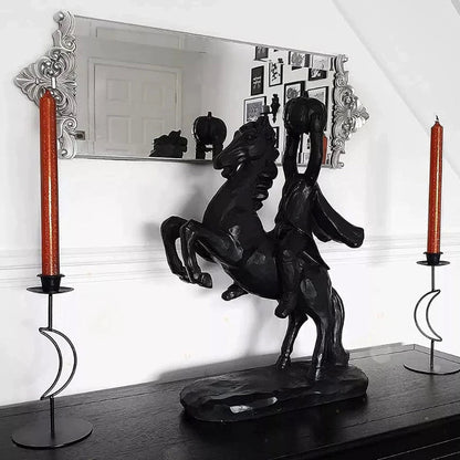 ALDO Décor>Artwork>Sculptures & Statues 8.25×4.74×3.56inch / NEW / resin Headless Horseman Halloween  Statue