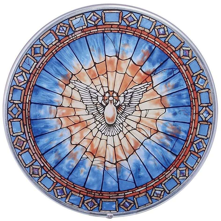 ALDO Decor > Artwork > Sculptures & Statues Art Glass Tiffany's Style The Holy Spirit