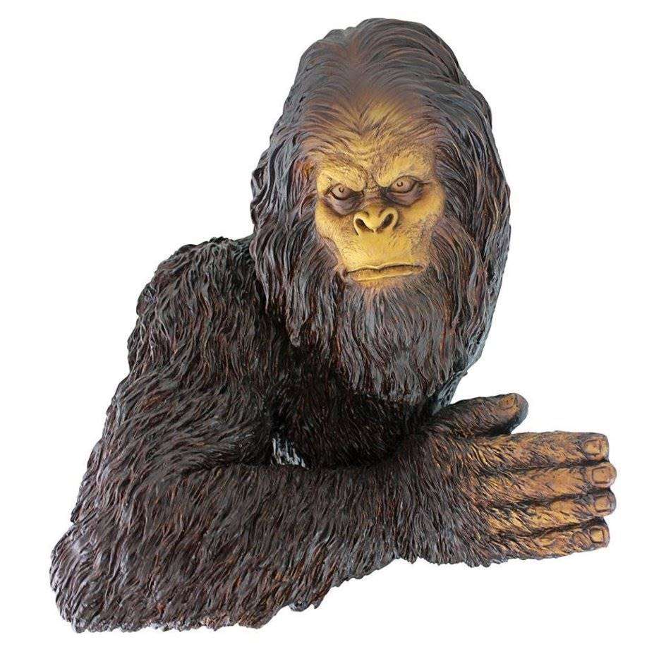 ALDO Décor>Artwork>Sculptures & Statues Bigfoot, the Bashful Yeti Tree Garden Sculpture