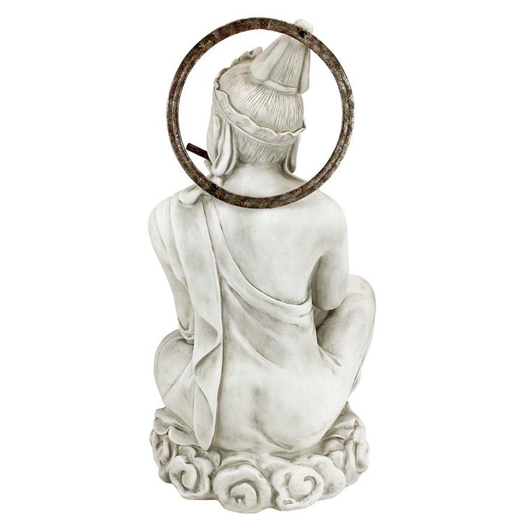 ALDO Décor>Artwork>Sculptures & Statues Buddha Plain Flute Asian Zen Garden Statue