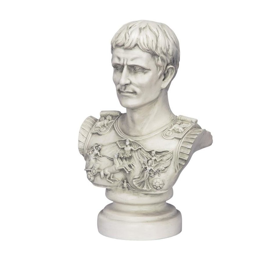 ALDO Décor>Artwork>Sculptures & Statues Caesar Augustus Primaporta  Statue Sculptural Bust