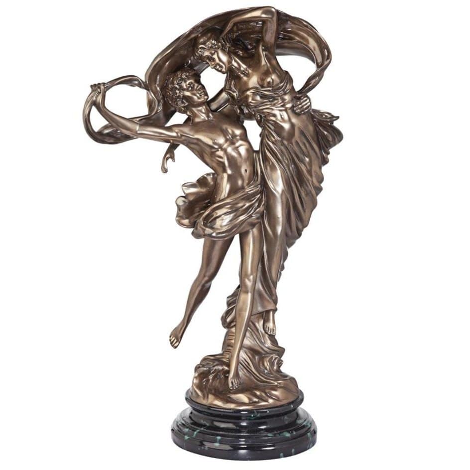 ALDO Decor > Artwork > Sculptures & Statues Dance of Daphnis and Chloe Statue By French artist Pierre-Auguste Cot