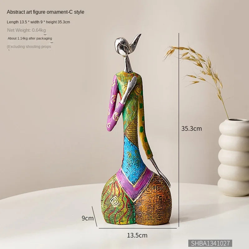 ALDO Décor>Artwork>Sculptures & Statues F Abstract Home Decoration Figure Sculptures