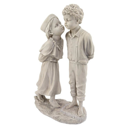ALDO Décor>Artwork>Sculptures & Statues First Kiss Children Garden Statue