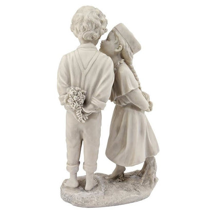 ALDO Décor>Artwork>Sculptures & Statues First Kiss Children Garden Statue