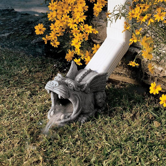 ALDO Décor>Artwork>Sculptures & Statues Gargoyle Gutter Guardian Downspout Statue