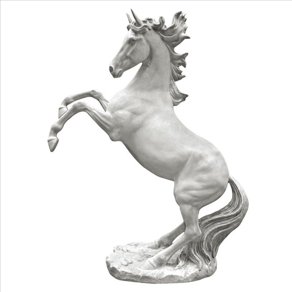 ALDO Décor>Artwork>Sculptures & Statues Grande  Mustang Stallion Horse Garden Sculpture  Statue