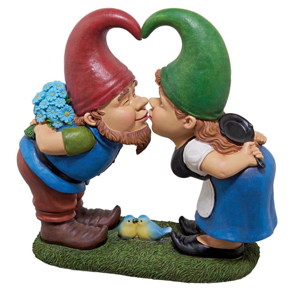 ALDO Décor>Artwork>Sculptures & Statues Happy Gnomes Family  Statue