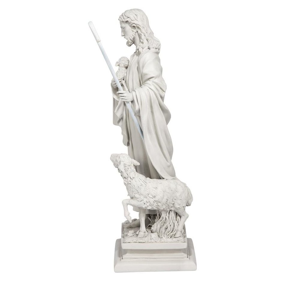 ALDO Décor>Artwork>Sculptures & Statues Jesus Christ the Good Shepherd Large Garden Statue