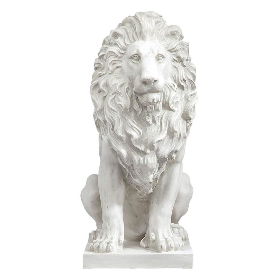 ALDO Décor>Artwork>Sculptures & Statues Lion of Florence Sentinel Garden Sculpture No Base