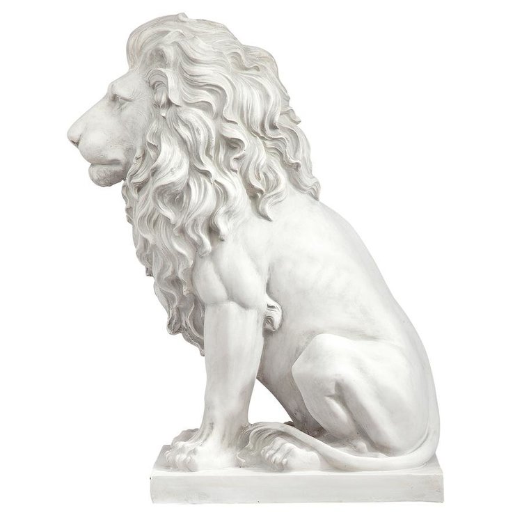 ALDO Décor>Artwork>Sculptures & Statues Lion of Florence Sentinel Garden Sculpture No Base