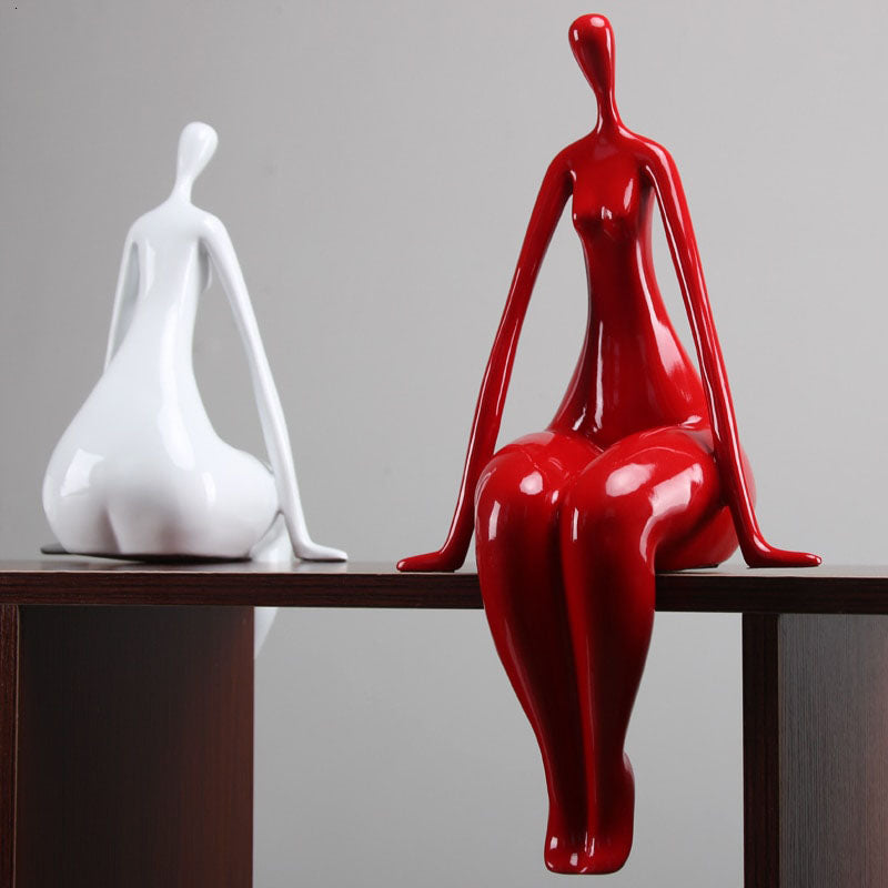 ALDO Decor > Artwork > Sculptures & Statues Modern Abstract Woman Handmade Sculpture