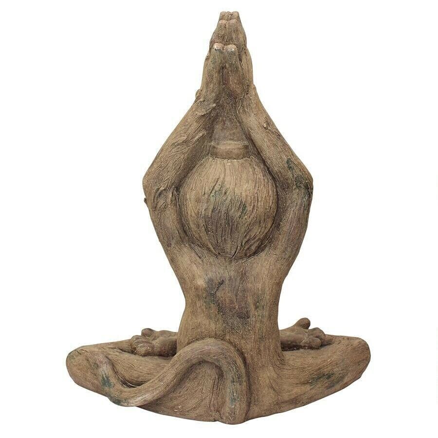 ALDO Décor>Artwork>Sculptures & Statues Monkey Mantra Zen Animal Garden Statue