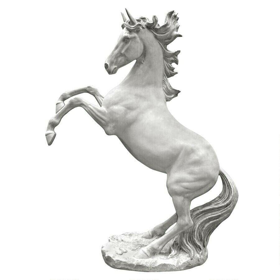 ALDO Décor>Artwork>Sculptures & Statues Mustang Stallion Horse Life Size Garden Sculpture  Statue