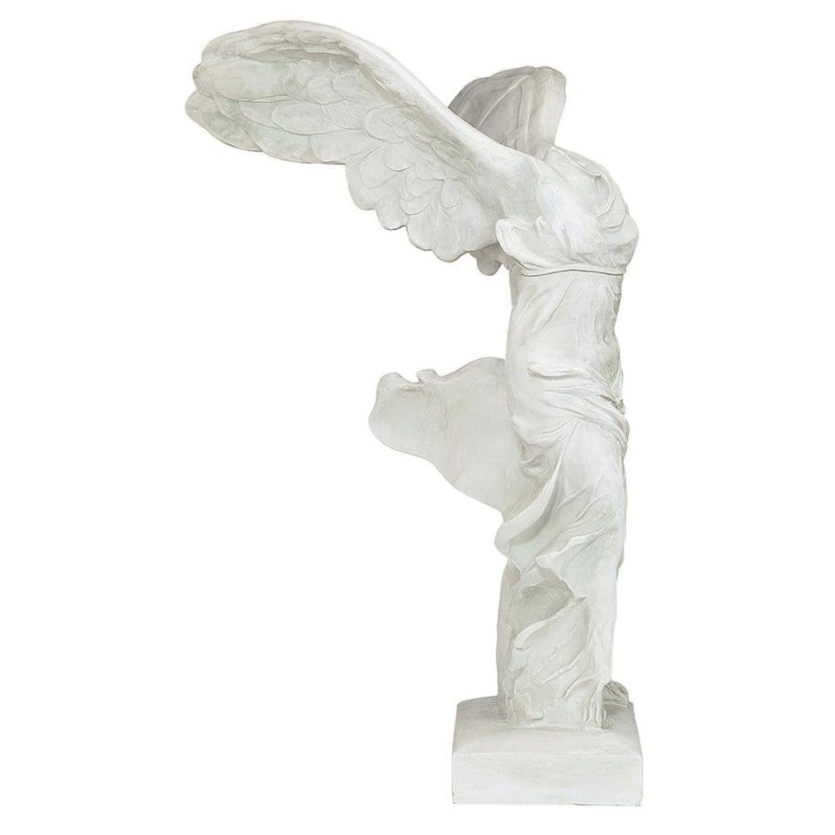 ALDO Décor>Artwork>Sculptures & Statues Nike Greek Winged Goddess of Victory Garden Statues By Artist Praxiteles in Louvre, Paris