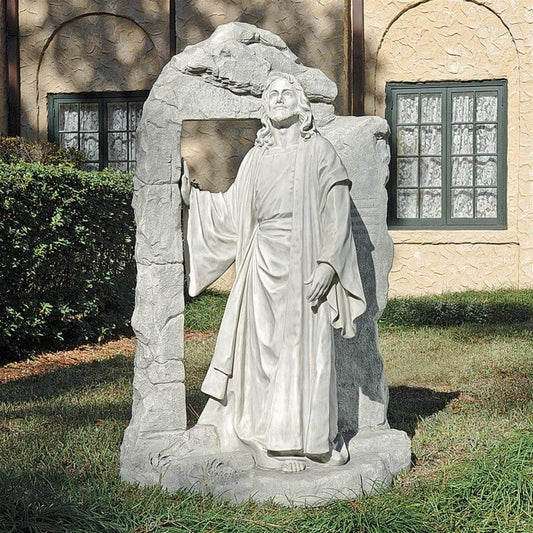 ALDO Décor>Artwork>Sculptures & Statues Resurrection  of Jesus Christ Garden Statue  by Carlo Bronti