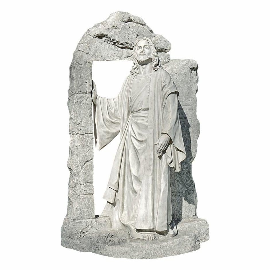 ALDO Décor>Artwork>Sculptures & Statues Resurrection  of Jesus Christ Garden Statue  by Carlo Bronti