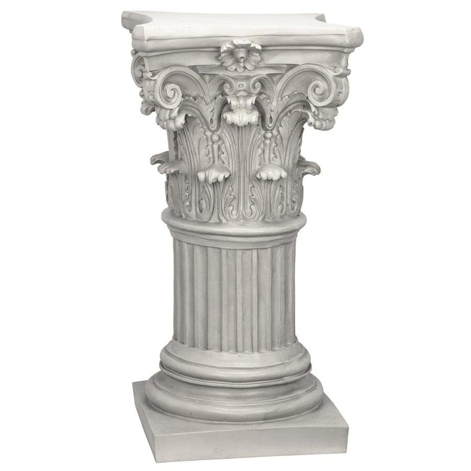 ALDO Décor>Artwork>Sculptures & Statues Roman Emperor Marcus Aurelius  Caracalla Sculptural Bust On Corinthian Pedestal