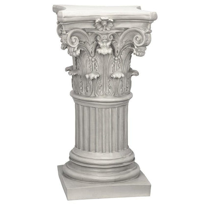 ALDO Décor>Artwork>Sculptures & Statues Roman Emperor Marcus Aurelius  Caracalla Sculptural Bust On Corinthian Pedestal