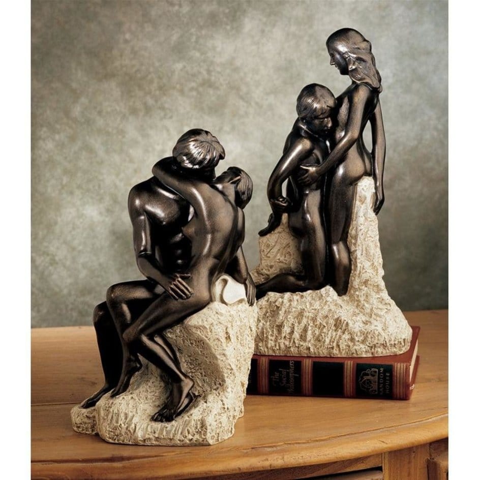 ALDO Décor>Artwork>Sculptures & Statues Romantic Time Two Statues Set  By French Artist Gustav Rodin