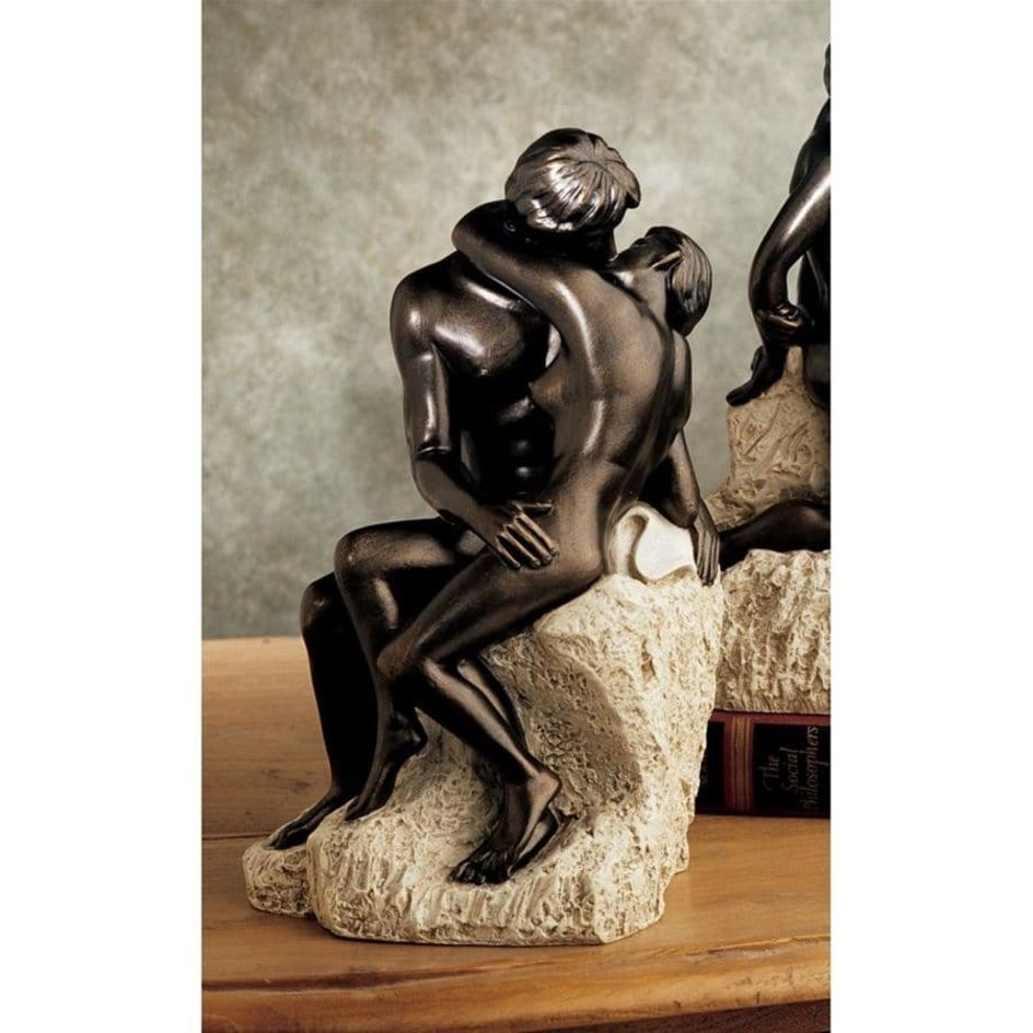 ALDO Décor>Artwork>Sculptures & Statues Romantic Time Two Statues Set  By French Artist Gustav Rodin