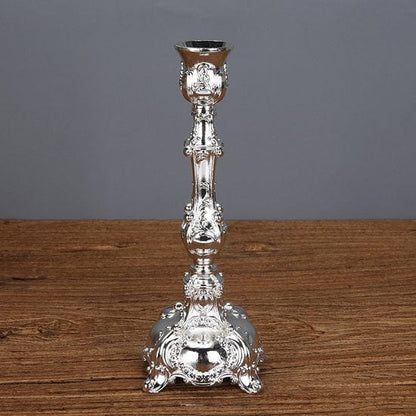 ALDO Décor>Artwork>Sculptures & Statues Luxury Pillar Candlestick Home Romantic Candlelight Stick Candle Holder