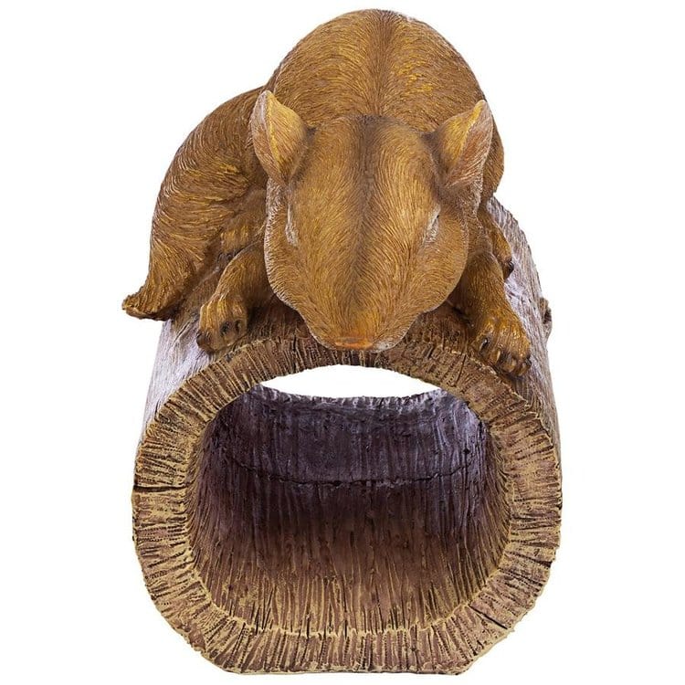 ALDO Décor>Artwork>Sculptures & Statues Squirrel Gutter Guardian Downspout Statue