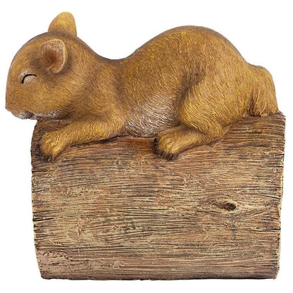 ALDO Décor>Artwork>Sculptures & Statues Squirrel Gutter Guardian Downspout Statue