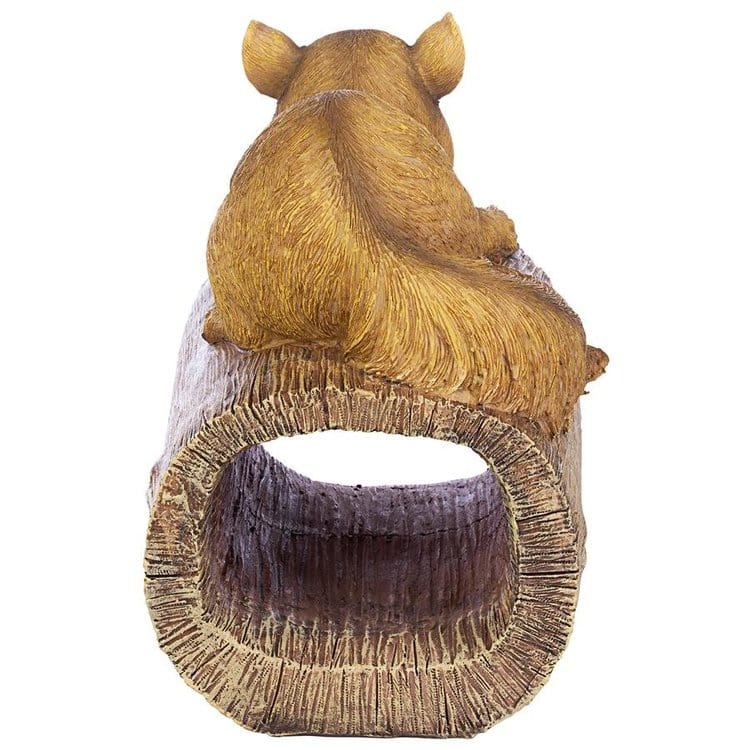 ALDO Décor>Artwork>Sculptures & Statues Squirrel Gutter Guardian Downspout Statue