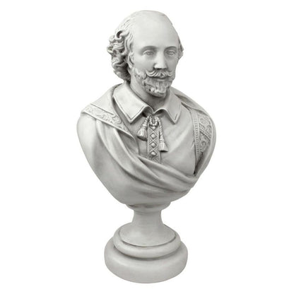 ALDO Décor>Artwork>Sculptures & Statues William Shakespeare Sculptural Bust by Artist Emile Guillemin