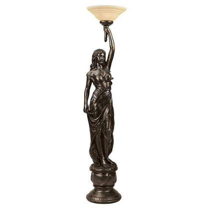 ALDO Décor>Lighting > Lamps Greek Goddess Hestia Large Handmade Sculptural Floor Lamp