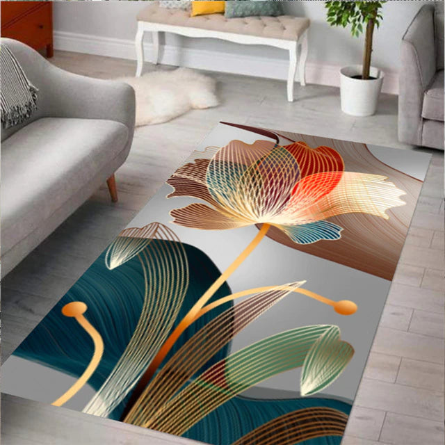 ALDO Decor > Rugs 80 CM X 120 CM / 2.6 x 5 foot / polyester / Multicolor Avatar Modern Luxury Geometric Design Polyester Indoor Area Rug Carpet