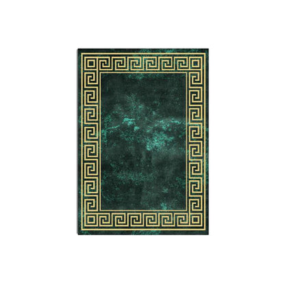 ALDO Decor > Rugs Luxury Marble Green and Gold Non-Slip Area Rug Carpet.