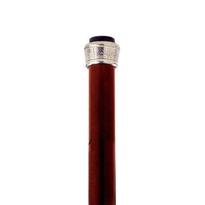 ALDO Health Care Mobility & Accessibility Canes & Walking Sticks 34.5"H. 2 lbs. / NEW / Wood Italian Solid Hardwood Elegant Mermaid Pewter Walking Stick Collectible Gift